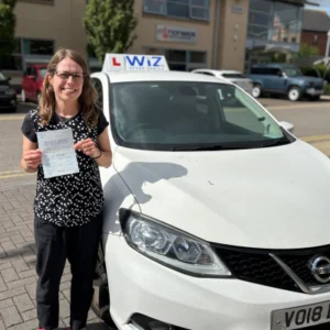 Student from Chorlton passes driving test with Wiz Driving School Manchester