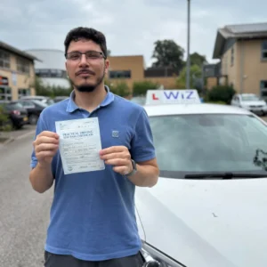 Learner from Didsbury passes driving test first time with Wiz Driving School