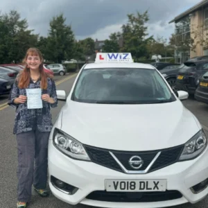 Stockport learner passes driving test with Wiz Driving School Manchester
